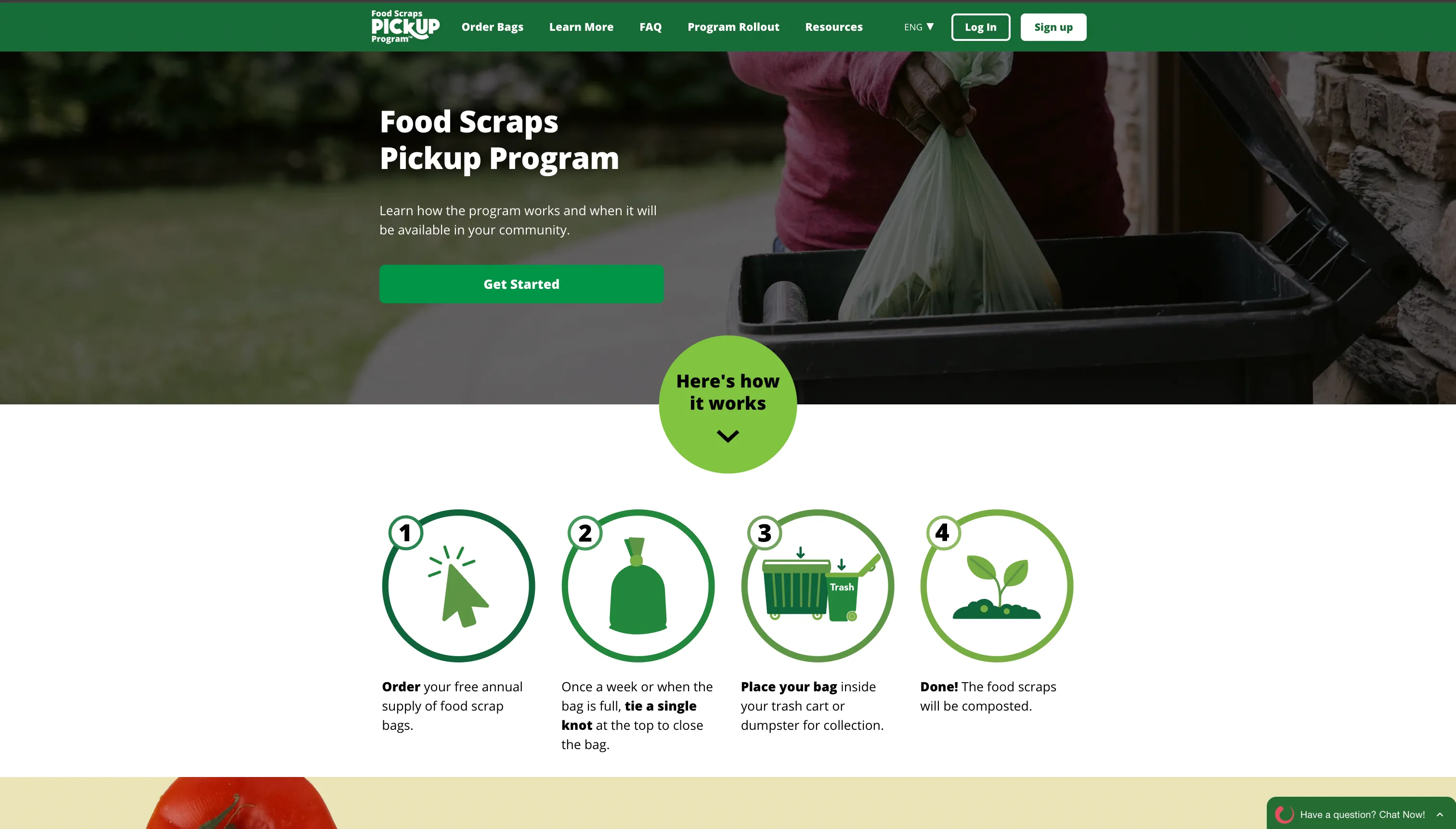 project-Ramsey/Washington Food Scraps Pickup Program